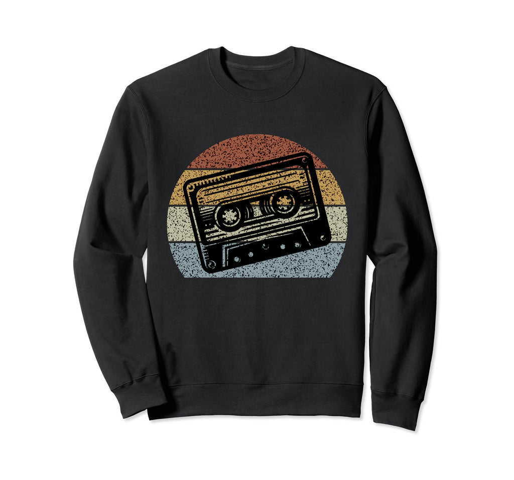 Tape Mixtape Cassette Sweatshirt - Minimalist Print Unisex - T-Shirt, Sweatshirt, Hoodie
