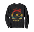 Vinyl Record Music Sweatshirt - Unique Graphic for Adults - T-Shirt, Sweatshirt, Hoodie