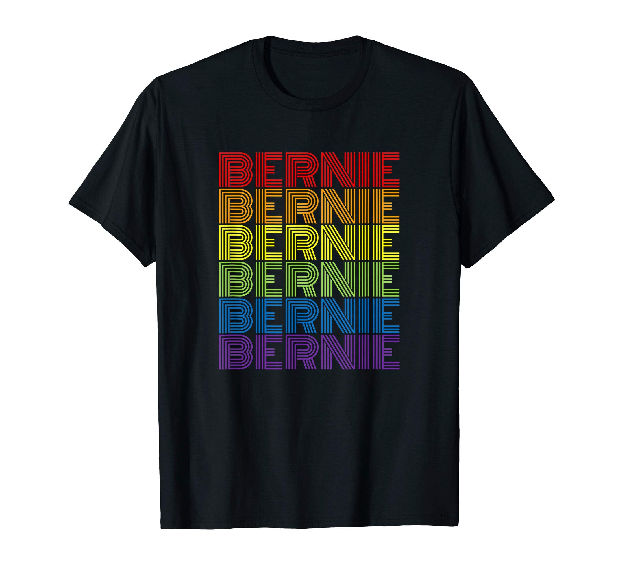 Bernie Rainbow T-Shirt - Aesthetic Graphic Men Women - T-Shirt, Sweatshirt, Hoodie