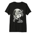 Giraffe 90S Aesthetic Y2K Giraffe Tri T-Shirt - Custom Art Print Men Women - T-Shirt, Sweatshirt, Hoodie