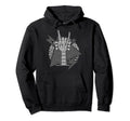 Grunge Alternative Rock Skeleton Guitar Hoodie - Custom Art Print Unisex - T-Shirt, Sweatshirt, Hoodie
