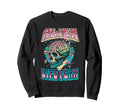 Alien Life Form Alien Head Sweatshirt - Custom Art Print Men Women - T-Shirt, Sweatshirt, Hoodie