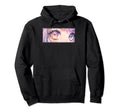 Kawaii Anime Eyes Y2K 90S Pastel Hoodie - Aesthetic Graphic for Adults - T-Shirt, Sweatshirt, Hoodie