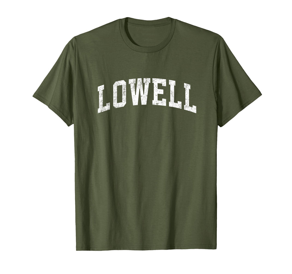Lowell Massachusetts Ma Varsity Sports T-Shirt - Custom Art Print Unisex - T-Shirt, Sweatshirt, Hoodie