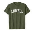 Lowell Massachusetts Ma Varsity Sports T-Shirt - Custom Art Print Unisex - T-Shirt, Sweatshirt, Hoodie