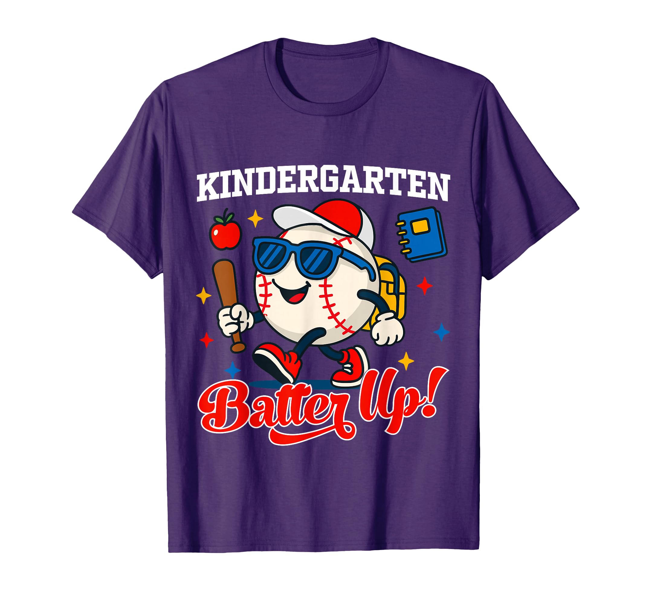Kindergarten Batter Up Baseball T-Shirt - Fun Novelty Design for Adults - T-Shirt, Sweatshirt, Hoodie