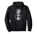 Japanese Goth Hannya Oni Mask Japan Horror Hoodie - Trendy Graphic Unisex - T-Shirt, Sweatshirt, Hoodie