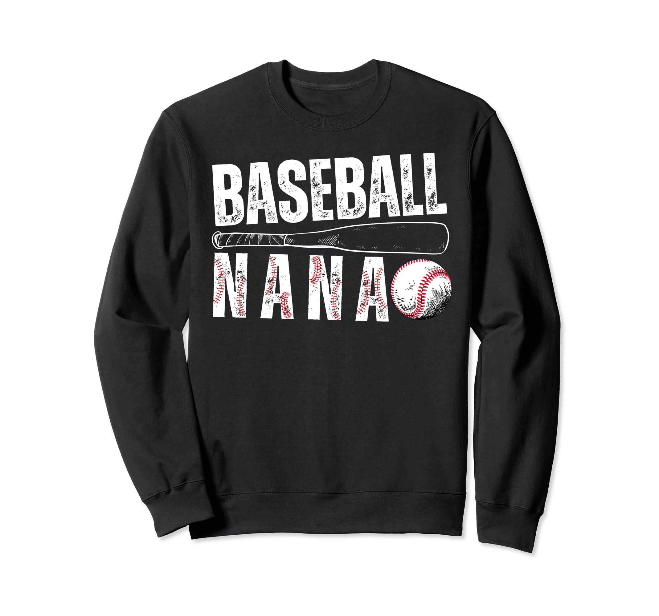 Baseball Nana Family Matching Nana Sweatshirt - Novelty Apparel Unisex - T-Shirt, Sweatshirt, Hoodie
