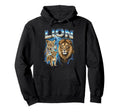 Lion 80S Funny Africa Lion 90S Hoodie - Streetwear Style Men Women - T-Shirt, Sweatshirt, Hoodie