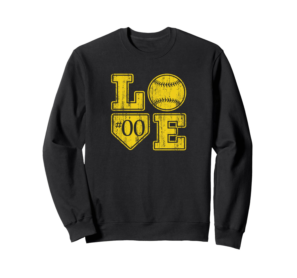 Love Baseball Softball Mom Sweatshirt - Unique Graphic Men Women - T-Shirt, Sweatshirt, Hoodie