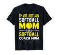 Im Not Just Any Softball Mom Im Softball T-Shirt - Graphic Print Unisex - T-Shirt, Sweatshirt, Hoodie