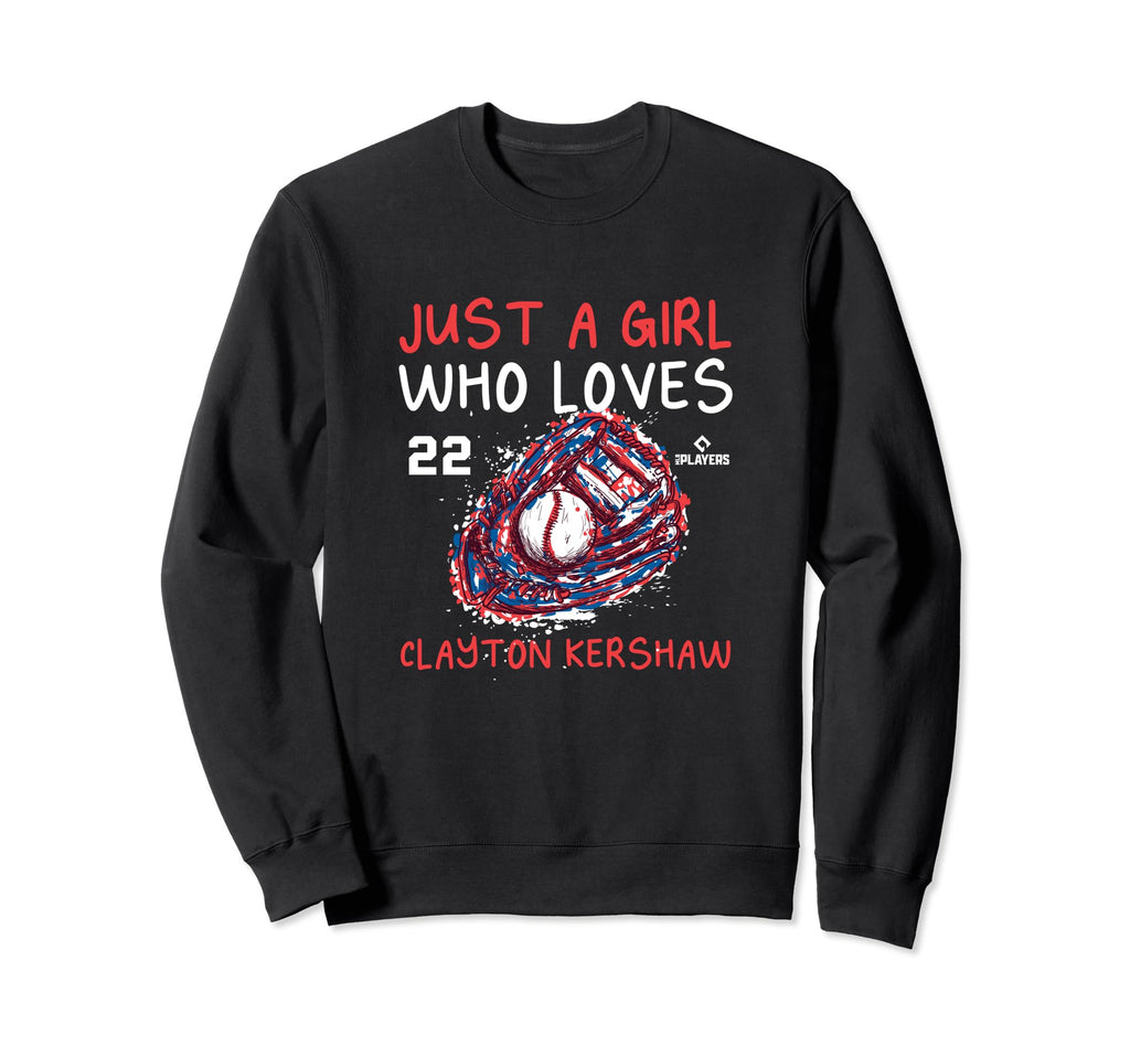 Who Loves Clayton Kershaw Los Angeles Sweatshirt - Minimalist Print Unisex - T-Shirt, Sweatshirt, Hoodie