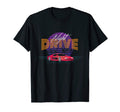 Night Drive Retrowave Synthwave T-Shirt - Fun Novelty Design Men Women - T-Shirt, Sweatshirt, Hoodie