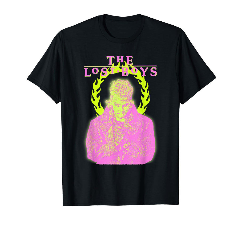 Lost Neon David Halo Summerween 80S T-Shirt - Aesthetic Graphic Men Women - T-Shirt, Sweatshirt, Hoodie