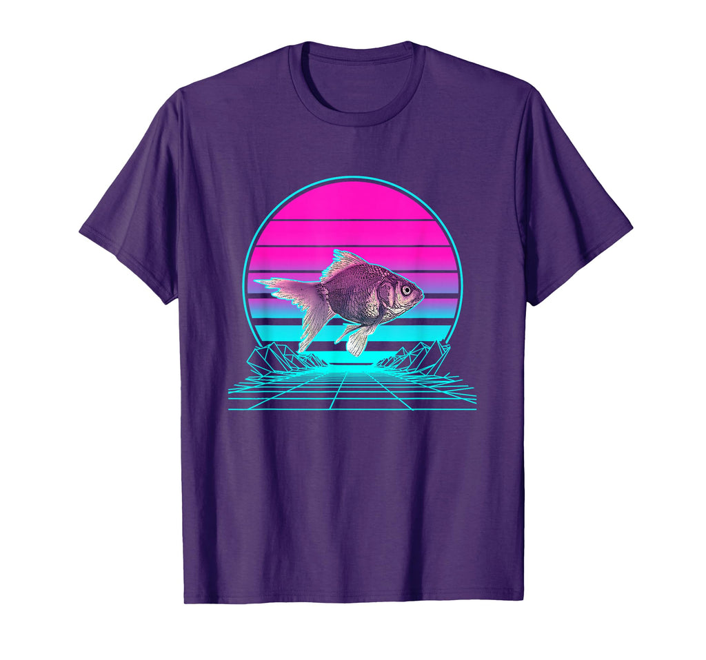 Sunset Goldfish T-Shirt - Unique Graphic Unisex - T-Shirt, Sweatshirt, Hoodie