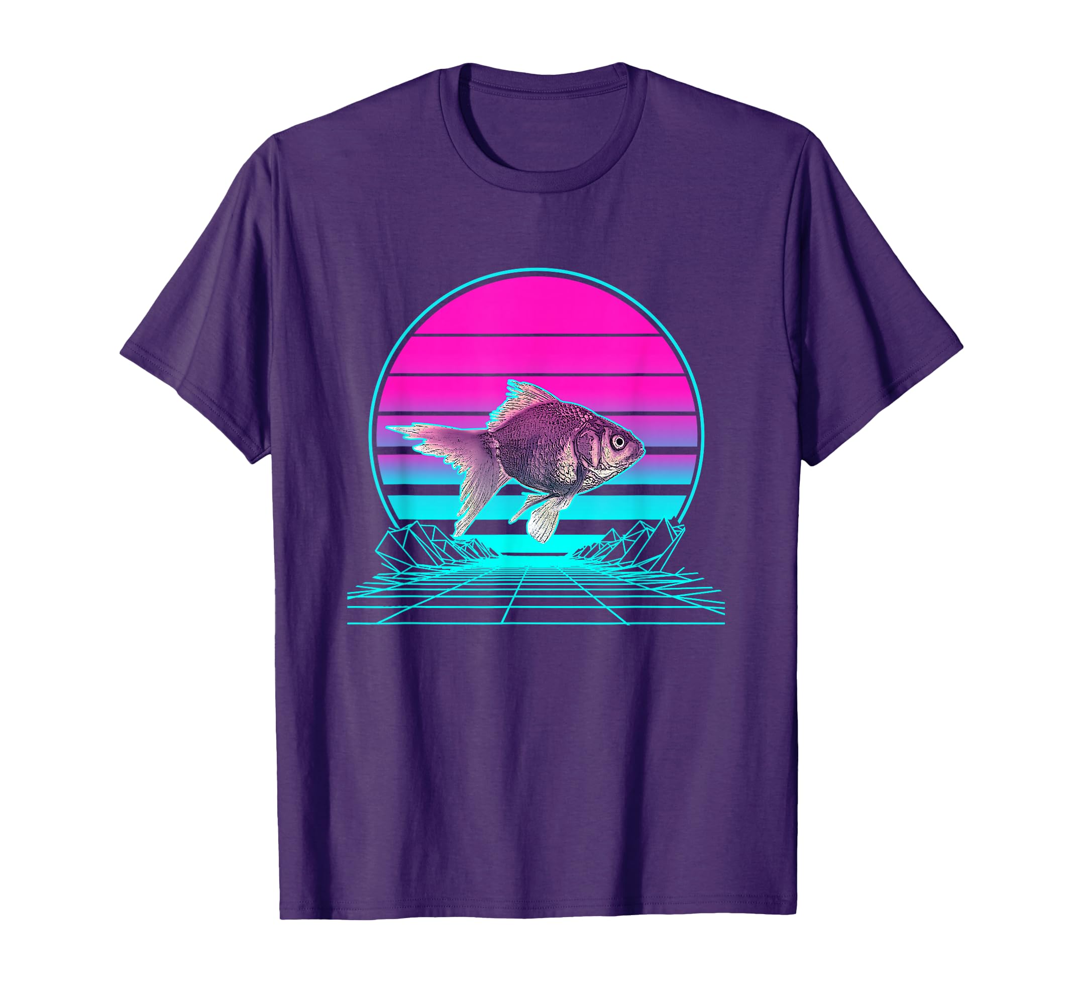 Sunset Goldfish T-Shirt - Unique Graphic Unisex - T-Shirt, Sweatshirt, Hoodie
