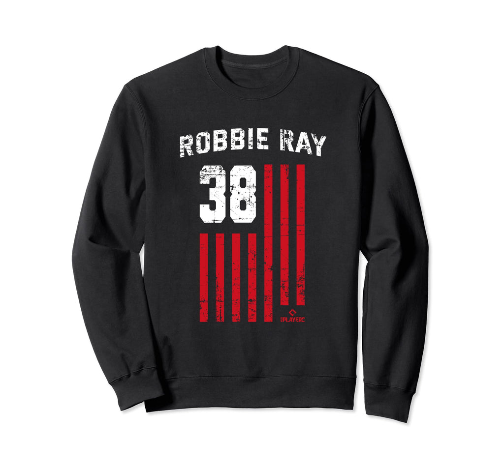 Robbie Ray Flag Toronto Patriotic Sweatshirt - Minimalist Print Men Women - T-Shirt, Sweatshirt, Hoodie