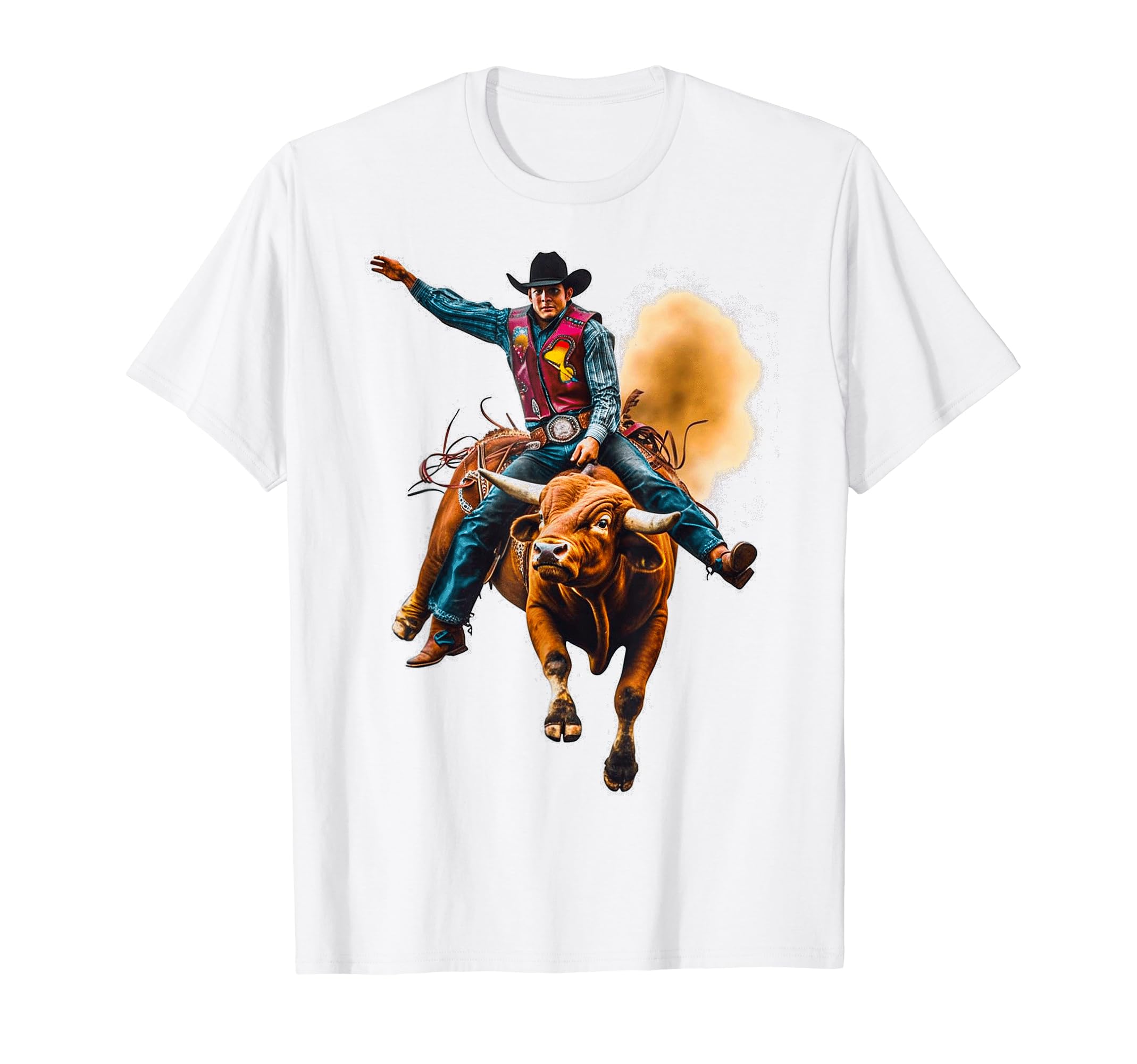 Cowboy Rodeo Horse Riding Usa Cowboy T-Shirt - Novelty Apparel Unisex - T-Shirt, Sweatshirt, Hoodie