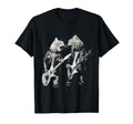 Rock Cat Playing Guitar Funny Guitar Cat T-Shirt - Unique Graphic Unisex - T-Shirt, Sweatshirt, Hoodie