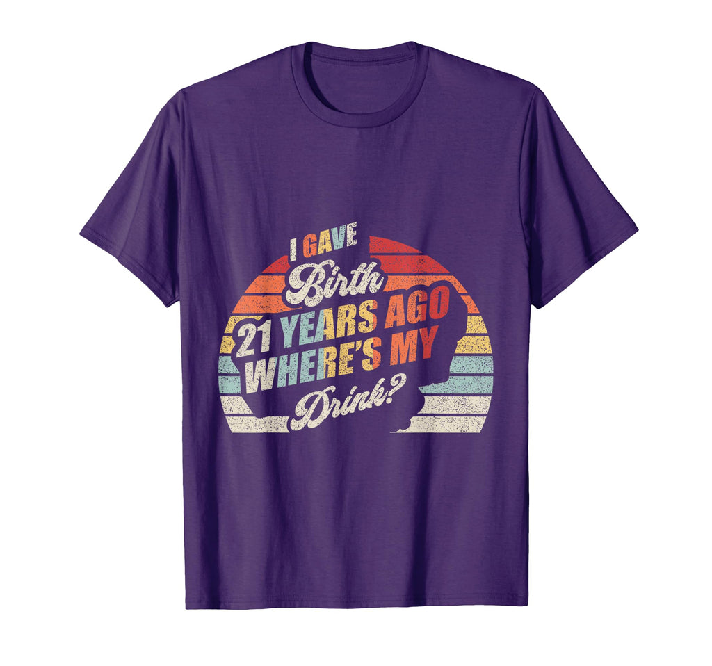 21St Birthday Mom 21 Year Old Child T-Shirt - Minimalist Print Men Women - T-Shirt, Sweatshirt, Hoodie