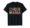 Cheer Mom Mother Bow Cheerleader Game T-Shirt - Minimalist Print Unisex - T-Shirt, Sweatshirt, Hoodie