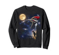 Howling Woodpecker Full Moon Sweatshirt - Streetwear Style for Adults - T-Shirt, Sweatshirt, Hoodie