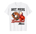 Hot Mess Always Stressed Baseball Mama T-Shirt - Trendy Graphic Men Women - T-Shirt, Sweatshirt, Hoodie