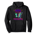 Glitch Butterfly Cyberpunk Y2K Hoodie - Streetwear Style for Adults - T-Shirt, Sweatshirt, Hoodie