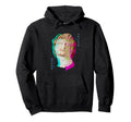 Glitch Greek Statue Retrowave Hoodie - Novelty Apparel for Adults - T-Shirt, Sweatshirt, Hoodie