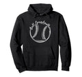 Funny Player Fan Baseball Grandmother Mom Hoodie - Unique Graphic Unisex - T-Shirt, Sweatshirt, Hoodie