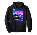 Vaporwave Car Synthwave City Vaporwave Hoodie - Unique Graphic Men Women - T-Shirt, Sweatshirt, Hoodie