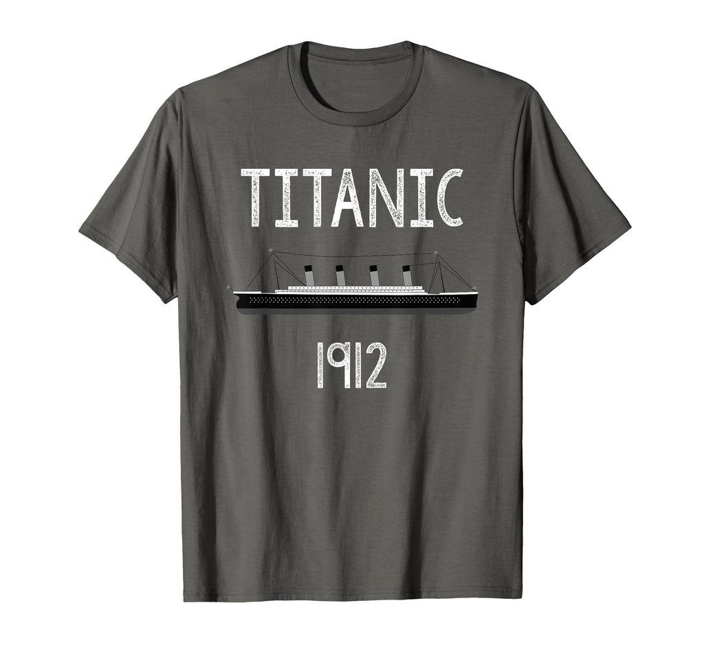 Titanic Vessel Distressed Cruise Ship T-Shirt - Casual Everyday Wear Unisex - T-Shirt, Sweatshirt, Hoodie
