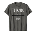Titanic Vessel Distressed Cruise Ship T-Shirt - Casual Everyday Wear Unisex - T-Shirt, Sweatshirt, Hoodie