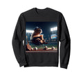 Funny Capybara Baseball Lovers Sweatshirt - Graphic Print Men Women - T-Shirt, Sweatshirt, Hoodie