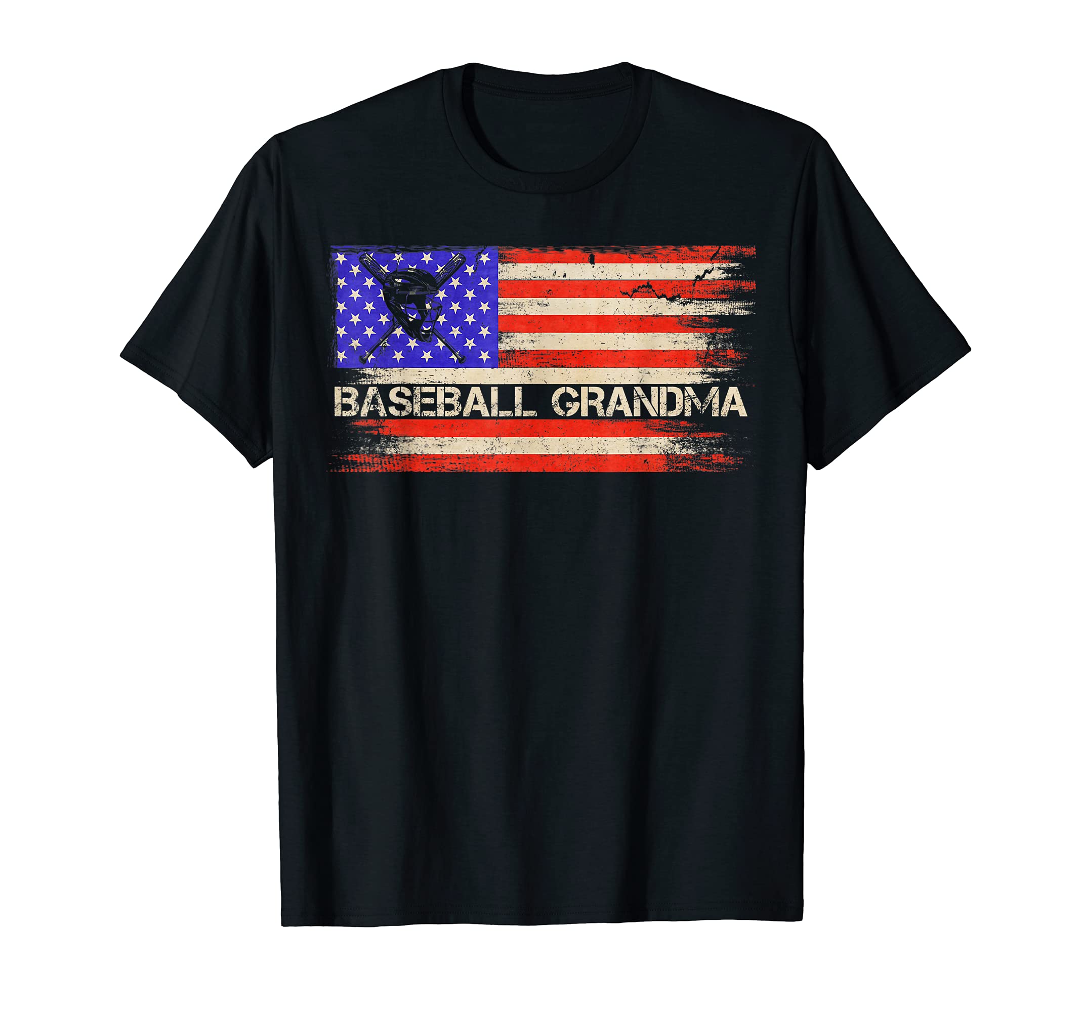 Usa American Flag Proud Baseball T-Shirt - Casual Everyday Wear Men Women - T-Shirt, Sweatshirt, Hoodie