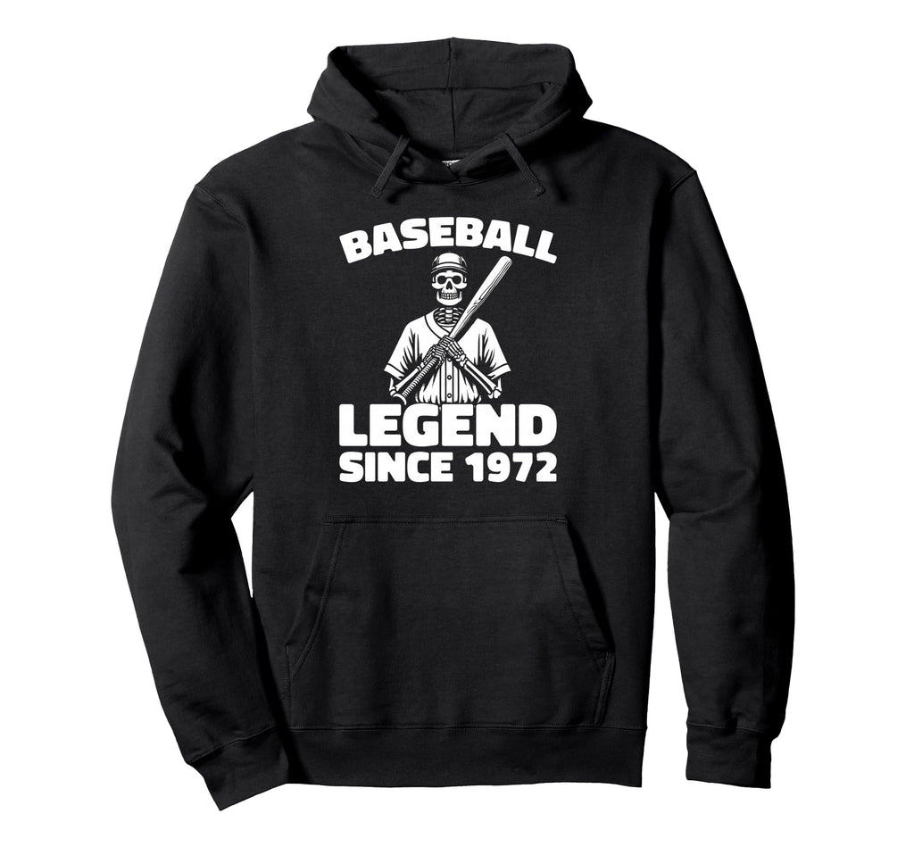 Born 1972 Baseballer Sport Player Hoodie - Aesthetic Graphic Men Women - T-Shirt, Sweatshirt, Hoodie
