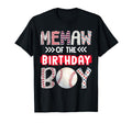 Memaw Birthday Baseball Family Squad T-Shirt - Trendy Graphic Men Women - T-Shirt, Sweatshirt, Hoodie