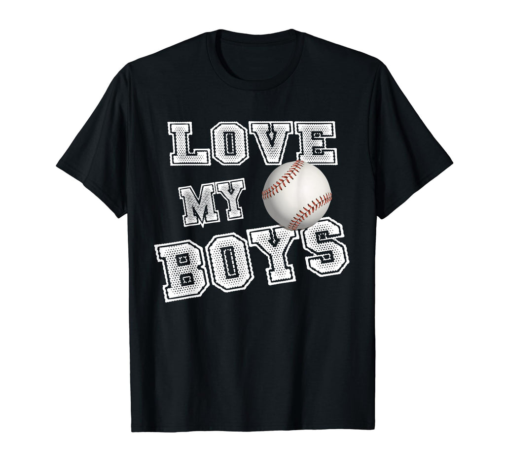 I Love My Baseball Mom Baseball Moms T-Shirt - Fun Novelty Design Unisex - T-Shirt, Sweatshirt, Hoodie