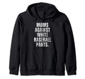 Moms Against White Baseball Pants Sweatshirt - Unique Graphic Men Women - T-Shirt, Sweatshirt, Hoodie