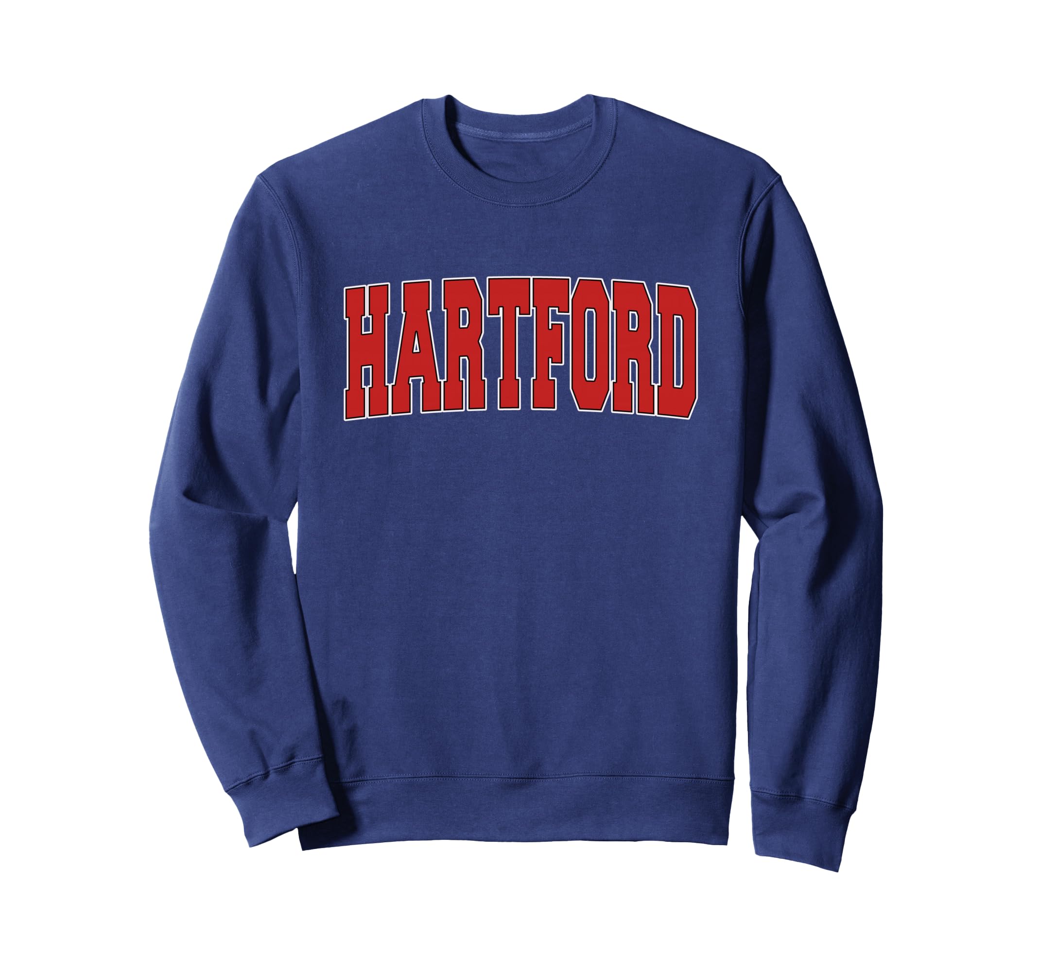 Hartford Ct Connecticut Varsity Sweatshirt - Fun Novelty Design for Adults - T-Shirt, Sweatshirt, Hoodie