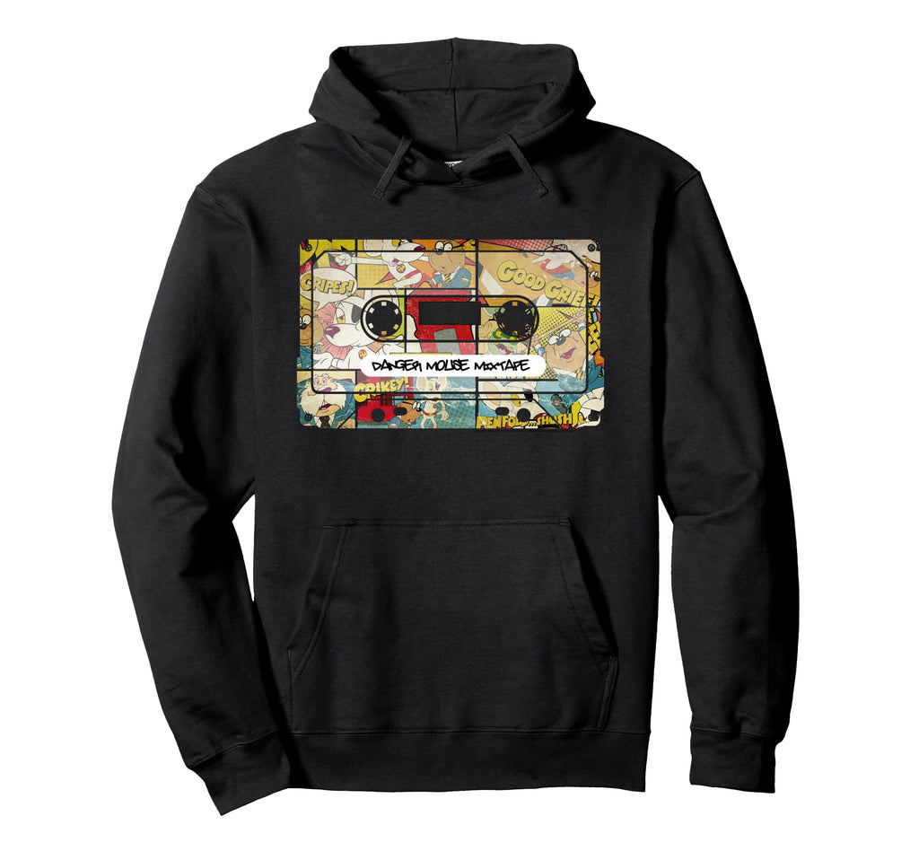 Danger Mouse Penfold Mixtape Cassette Hoodie - Minimalist Print for Adults - T-Shirt, Sweatshirt, Hoodie