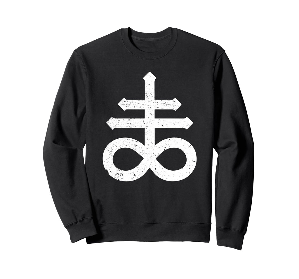 Leviathan Cross Satanic Cross Sweatshirt - Custom Art Print for Adults - T-Shirt, Sweatshirt, Hoodie