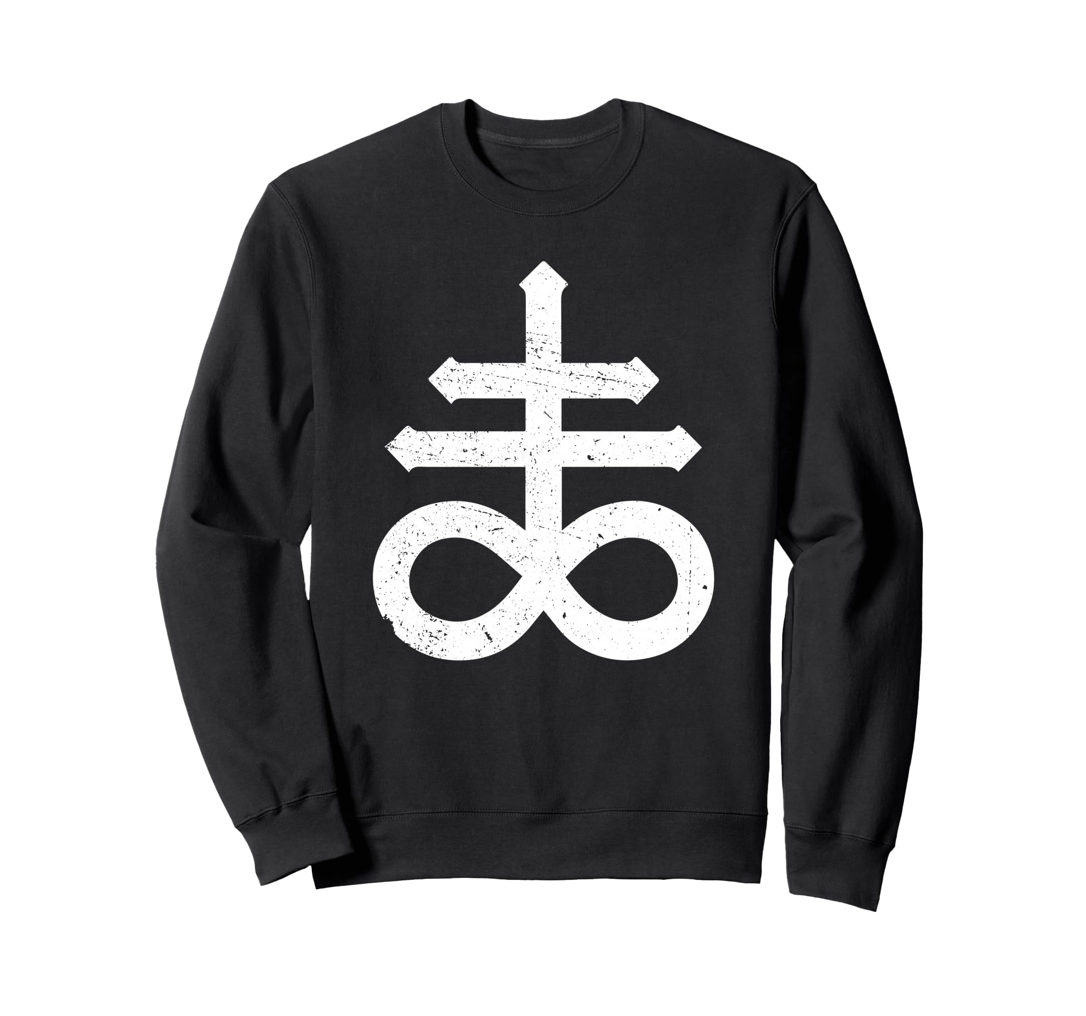 Leviathan Cross Satanic Cross Sweatshirt - Custom Art Print for Adults - T-Shirt, Sweatshirt, Hoodie