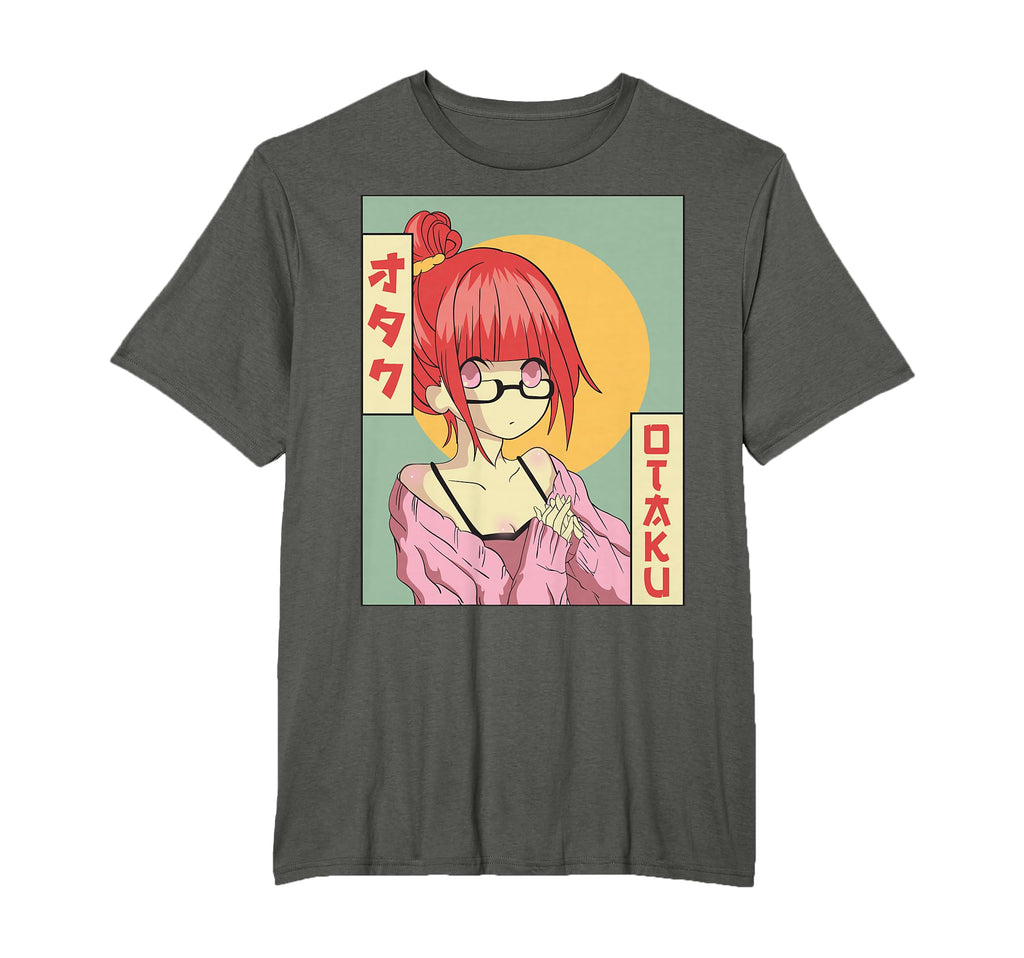 Otaku Anime Japanese Vaporwave T-Shirt - Trendy Graphic for Adults - T-Shirt, Sweatshirt, Hoodie