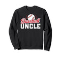 Baseball Uncle Best Uncle Baseball Sweatshirt - Unique Graphic Unisex - T-Shirt, Sweatshirt, Hoodie