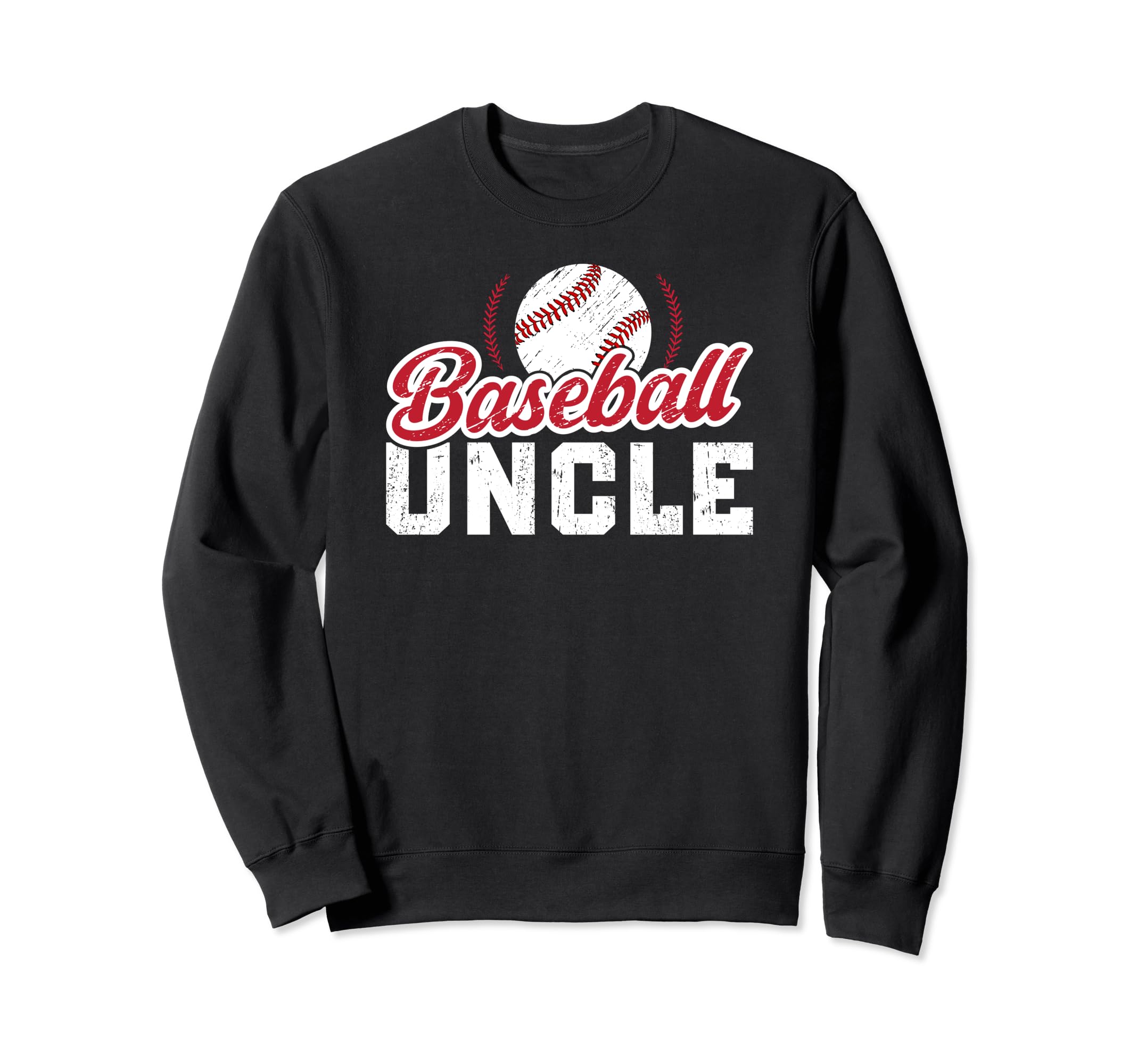 Baseball Uncle Best Uncle Baseball Sweatshirt - Unique Graphic Unisex - T-Shirt, Sweatshirt, Hoodie