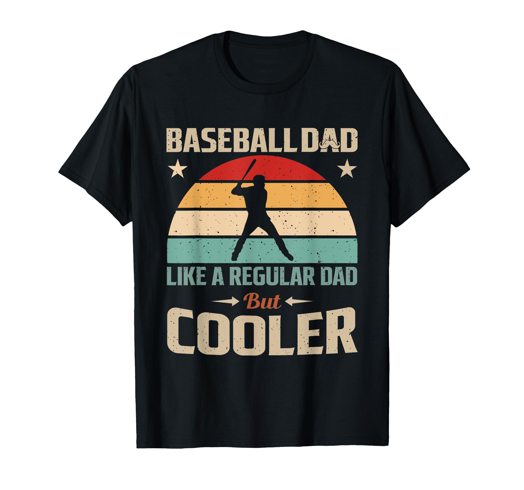 Baseball Dad Like Regular Dad But T-Shirt - Minimalist Print for Adults - T-Shirt, Sweatshirt, Hoodie