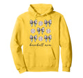 Coquette Bow Baseball Mom Baseball Hoodie - Unique Graphic for Adults - T-Shirt, Sweatshirt, Hoodie