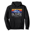Olympic National Park Washington Hiking Hoodie - Custom Art Print Men Women - T-Shirt, Sweatshirt, Hoodie