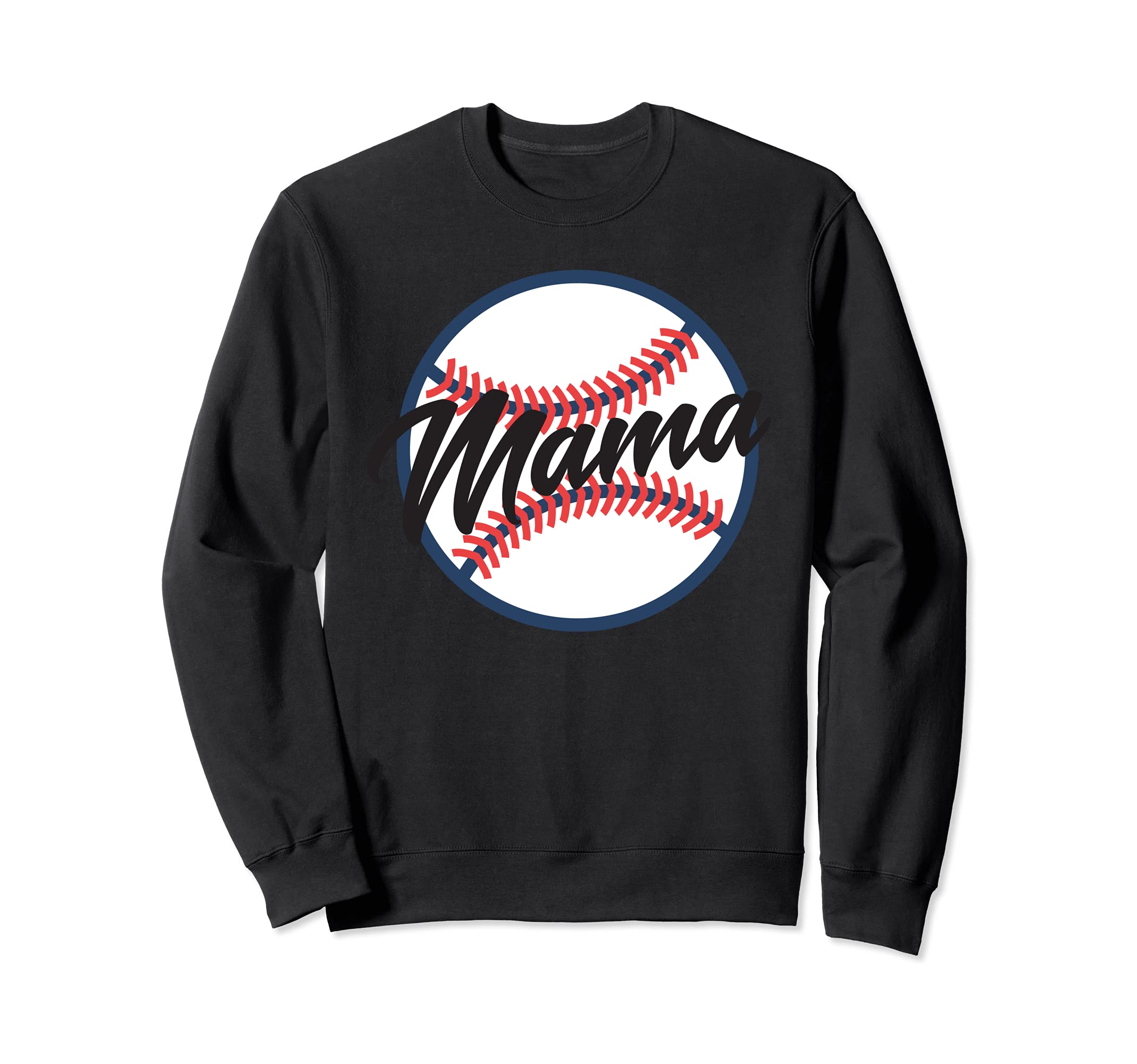 Baseball Mama Team Player Sweatshirt - Casual Everyday Wear for Adults - T-Shirt, Sweatshirt, Hoodie